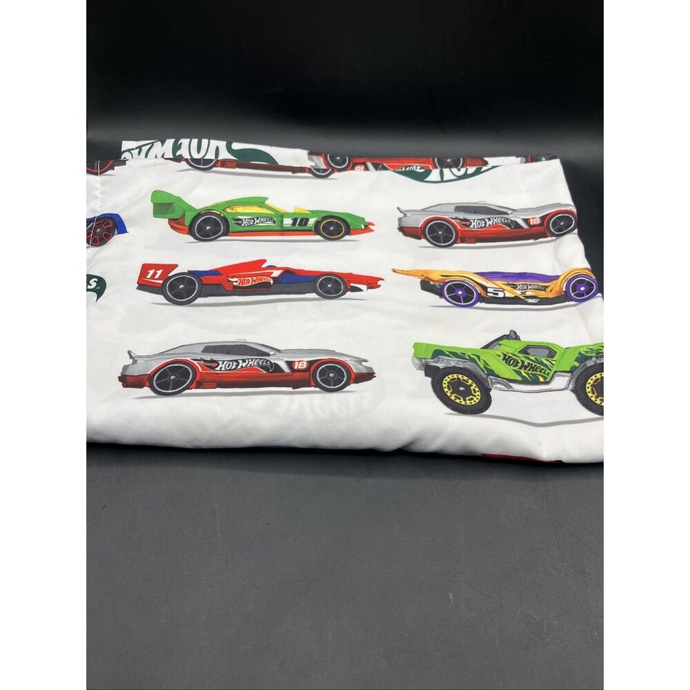 Pottery Barn Kids Hot Wheels Twin Flat Sheet
